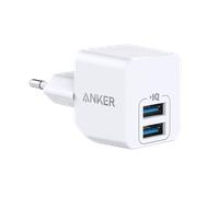 Anker Chargeur USB PowerPort Mini Chargeur Mural Ultra Compact USB 2,5 A pour iPhone XS/XS Max/XR/X/8/7/6/Plus, iPad Pro/Air 2/Mini 4, Samsung, et Bien Plus Encore