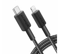 Anker Câble USB-C vers Lightning 322 A81B5G11 tressé 0,9 m 30 W Noir