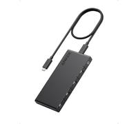 Anker 364 Hub USB-C (10-en-1) avec Une Puissance maximale de 100 W, Deux Ports HDMI 4K, Un Port en amont et 4 Ports de données USB-A et USB-C pour Ordinateur Portable Dell, ThinkPad et Plus