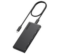 Anker 364 Hub USB-C (10-en-1) avec Une Puissance maximale de 100 W, Deux Ports HDMI 4K, Un Port en amont et 4 Ports de données USB-A et USB-C pour Ordinateur Portable Dell, ThinkPad et Plus