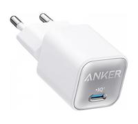 Anker 511 Charger (Nano 3) blanc - Chargeur USB-C 30W, USB-C GaN 30 W - PIQ 3.0 PPS - Compatible avec iPhone 15/15 Pro/15 Pro Max/14 Pro/14 Pro Max, Galaxy, Pixel 4/3, iPad (sans câble de chargement)