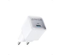 Anker 511 Chargeur iPhone Rapide (Anker Nano Pro) 20W PIQ 3.0, Chargeur USB C Durable pour iPhone 13/13 Mini/13 Pro/13 Pro Max/12, iPad/iPad Mini, Pixel, Blanc(Câble Non Inclus)