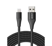 Anker 551 Câble de charge USB A vers Lightning (3 m), câble iPhone certifié MFi, adapté pour iPhone iPhone 13 13 Pro 12 Pro Max 12 11 X XS XR 8 Plus et plus (Noir)