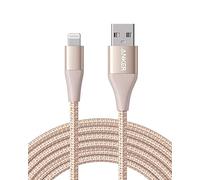 Anker 551 Câble de charge USB A vers Lightning (3 m), câble iPhone certifié MFi, convient pour iPhone iPhone 13 13 Pro 12 Pro Max 12 11 X XS XR 8 Plus et plus (doré)