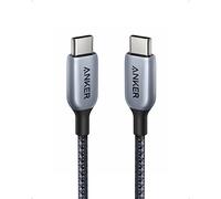 Anker 765 USB C vers USB C Câble, Câble USB C à Charge Rapide USB 2.0 pour MacBook Pro 2021, iPad Pro, iPad Air 5, Samsung Galaxy S21, Pixel, et plus(140W 0,9m)