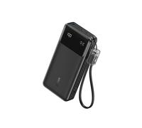 Anker A1384G11 Batterie Externe 20000mAh, 30W Power Delivery, 1x USB-A, 2x USB-C, Écran LED, Recharge USB-C, Noir