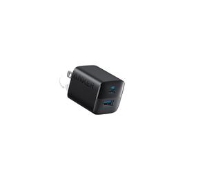 Anker A2331G11 Chargeur Secteur Universel 33W Noir - 1x USB 2.0, 1x USB-C, Puissance de sortie USB-C 20W, Puissance de sortie USB-A 12W