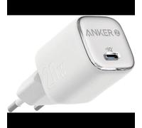 Anker A2699G21 Chargeur Secteur Universel 20W Argent/Blanc, 1 port USB Type-C, Charge Rapide PowerIQ 3.0, Dimensions 31.2x36x32mm, 50g