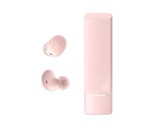 Anker A3958G51 Écouteurs sans fil Bluetooth 5.4 Rose IP54 - Autonomie 7h (24h avec boîtier) - Recharge USB-C - Microphone intégré - Poids 3.7g par écouteur