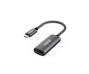 Anker Adaptateur USB-C vers HDMI 4K 60Hz en Aluminium pour MacBook Pro, MacBook Air, iPad Pro, Pixelbook, XPS, Galaxy, etc.