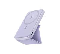 Anker Batterie Externe magnétique 622 (MagGo), 5000 mAh, Chargeur Portable sans Fil magnétique Pliable et USB-C pour iPhone 17/16/15 Series, Violet Lilas