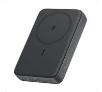 Anker Zolo PowerBank magnétique, Batterie Externe sans Fil Compacte 10000mAh avec Recharge Rapide PD 30 W, Chargeur Durable et Agréable au Toucher, pour iPhone 16 Pro Max/15/14, AirPods, et Autres