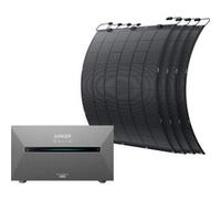 ANKER Batterie solaire 2 E1600 Plus + Panneaux Solaires Flexibles 225W x 4