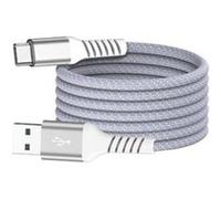 câble USB/USB-C magnétique, USB2,0 - 20V/3A 60W, 1mètre Violet