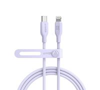 Anker Câble iPhone USB C vers Lightning, 541 Câble Certifié MFi 1.8 m, Câble de Charge Rapide Biosourcé pour iPhone 13 13 Pro 12 11 X XS XR 8 Plus (chargeur non inclus), Violet Lilas