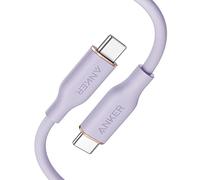 Anker Câble USB C, cordon de débit de type C, charge rapide pour iPhone Série 17, MacBook Pro 2020, et plus (USB 2.0) (100 W) (Mavue, 0,9 m)