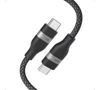 Câble Anker USB-C vers USB-C (240 W, upcyclé et tressé) 90 cm / Noir