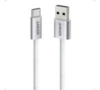 Anker Câble USB C vers USB A 1m Nylon Tressé,Compatible Samsung Galaxy S24/S23/S22 Ultra Note 20 iPhone 17 16 15 Pro Max, iPad,MacBook