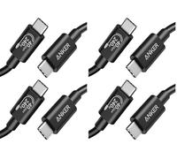 Anker Câble USB C vers USB C 100 cm, Affichage HD 8K, Transfert de données 40 Gbit/s, Câble de Charge 240 W pour iphone 15, Ordinateurs Portables de Type C, Hub, Station d'accueil, etc. (Lot de 4)