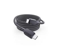 Anker cable USB C vers USB C, 240 W câble de charge Type-C en nylon doublement tressé, pour iPhone 17, MacBook Pro 2020, iPad Pro 2020, iPad Air 5, Samsung Galaxy S23+/S23 Ultra, Pixel et autres(1,8m)