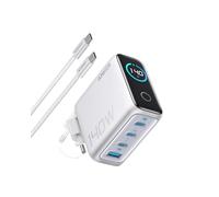 Anker Tech Chargeur USB‑C 140W – 4 ports, GaN, compact, contrôles tactiles