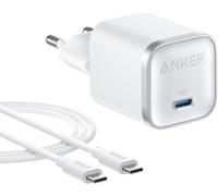 Anker Chargeur USB C 45W Rapide (Nano), Compact et élégant, pour iPhone 17/Pro/Pro Max/iPhone 16, MacBook, Pixel 9, iPad, Samsung Galaxy S25 Ultra/S24 Series, et Autres (1.8m câble Inclus)