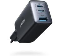 Anker Chargeur USB C (Nano II 65 W), Station 3 Ports, PPS, Rapide, Bloc d'alimentation USB C Compact pour iPhone 16/iPhone 16 Pro Max,MacBook,iPad,Steam Deck,Galaxy S20,Dell XPS 13,Note 20/10+,Pixel