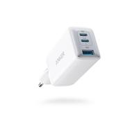 Anker Tech Chargeur USB-C Nano II 65 W, 3 ports PPS, compact, Blanc