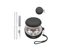 Anker Étui de protection en silicone pour Soundcore Sleep A30 by Anker Casque ouvert - Résistant aux chocs, toergy imperméable, doux et durable, avec cordon, porte-clés et outil de nettoyage, noir