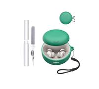 Anker Étui de protection en silicone pour Soundcore Sleep A30 by Anker - Résistant aux chocs, toergy imperméable, doux et durable, avec cordon, porte-clés et outil de nettoyage - Vert