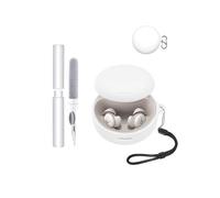 Anker Étui de protection en silicone pour Soundcore Sleep A30 by Anker - Résistant aux chocs, toergy imperméable, doux et durable, avec cordon, porte-clés et outil de nettoyage - Blanc