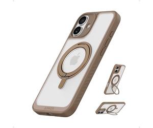 Anker FlexStand Coque magnétique pour téléphone, antidérapante, résiste aux Chutes, Coque de Protection avec Anneau Support, Compatible MagSafe, conçu exclusivement pour iPhone 15