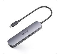 Anker Hub USB C (5-en-1), 4K 30 Hz HDMI avec Power Delivery 100 W Max., Ports de données USB-C et USB-A 5 GB/s, Compact et élégant pour MacBook, Lenovo, Dell XPS, HP et Autres (Chargeur Non Inclus)