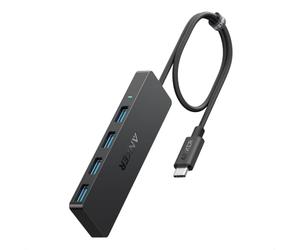 Anker Hub USB C, Adaptateur MacBook Pro avec Multiples Ports USB 3.0 | Câble OTG 5 Gbit/S Ultra Fin 8 Pouces, pour MacBook, Mac Pro, Mac Mini, Imac, Surface Pro, XPS, Pc, Clé USB, Disque Dur