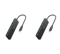 Anker Hub USB C, Adaptateur MacBook Pro avec Multiples Ports USB 3.0 (Lot de 2)
