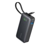 Anker Batterie externe Nano 10 000 mAh 30 W PD avec câble USB-C intégré Noir
