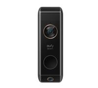 Eufy Sonnette vidéo Doorbell Dual 2K – Double caméra – Noir