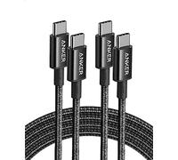 Anker Lot de 2 Câbles USB C vers USB C 100W, Charge Rapide (1,8 m + 1,8 m)
