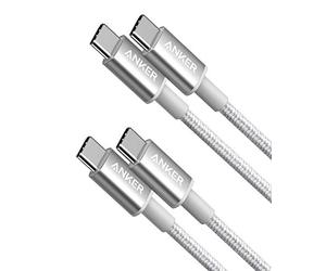Anker Lot de 2 Câbles USB C vers USB C 2.0 (60W, 1 m, Argent)