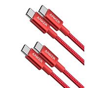 Anker Lot de 2 Câbles USB C vers USB C 2.0 (60W, 1 m, Rouge)