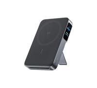 Anker MagGo 2 Pro Batterie Externe MagSafe 10000mAh Qi2.2 25W | Refroidissement Actif, Recharge 45 W max, écran Intelligent, support, pour iPhone 18/17/16/15/14 et plus