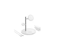 Anker MagGo B25M3321 - Chargeur Intérieur USB 25W, Recharge Sans Fil 15W, Compatible MagSafe, Apple Watch & AirPods, Blanc