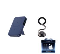 Anker MagGo Batterie externe 2 Pro + Support magnétique en métal à bras extra-long Bleu polaire