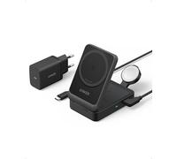 Anker Tech Station de recharge sans fil 3-en-1 pliable Noir