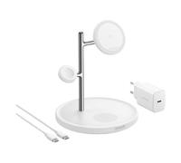 Anker Maggo Universel Blanc Usb Recharge Sans Fil Charge Rapide Intérieure