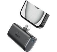 Anker Nano - Banque d'alimentation - 5000 mAh - 22.5 Watt - 3 A - IQ 3.0 - 2 connecteurs de sortie (24 pin USB-C) - noir Noir G