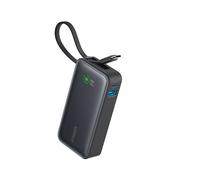 Anker Nano Batterie externe 10 000 mAh 30 W avec câble USB-C intégré - Noir