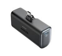 Anker Nano Batterie Externe 5000 mAh 22,5W, Connecteur USB C Pliable | pour iPhone 17 Pro Max/16/15, Samsung S22/23, Note20/10, Huawei, iPad Pro/Air, AirPods et Autres (Noir)