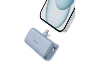 Anker Nano PowerBank (22,5 W, connecteur USB-C intégré) Ice Lake Blue