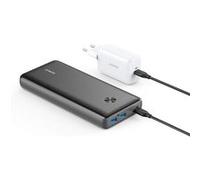 Anker PowerCore III Elite 25600 PD 60W avec Adaptateur 65W PD,Ensemble de Chargeur Portable Power Delivery pour Les appareils USB-C MacBook Air/Pro/Dell XPS/iPad Pro 2020, et Bien d'autres G